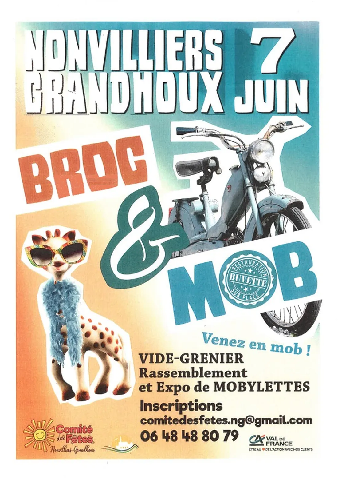 NONVILLIERS-GRANDHOUX - Vide-greniers du comité des fêtes