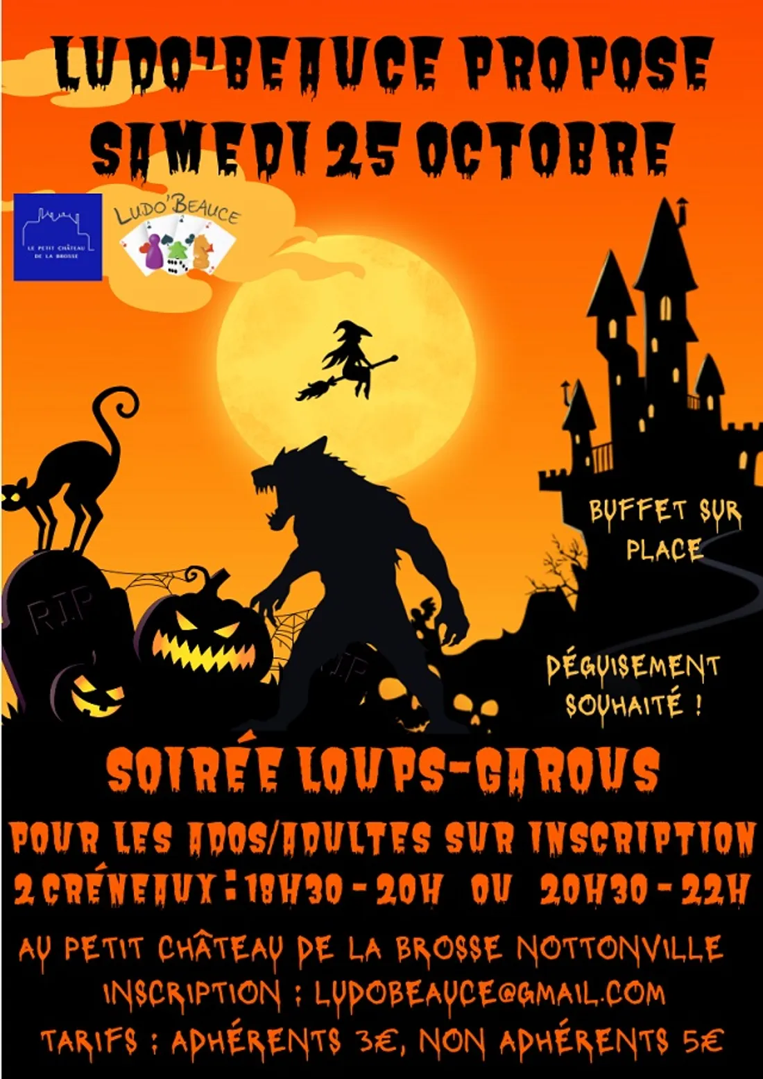 NOTTONVILLE - Soirée loups-garous