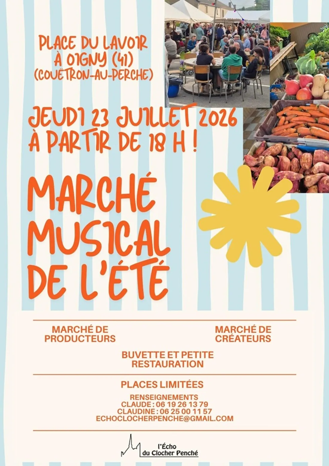 OIGNY (41) - Marché musical de l'été