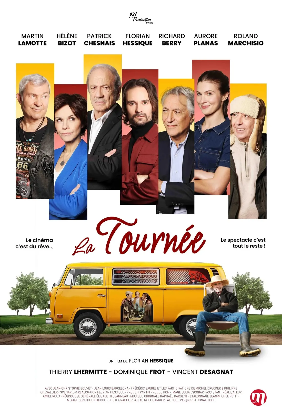 Affiche du film "La Tournée " 