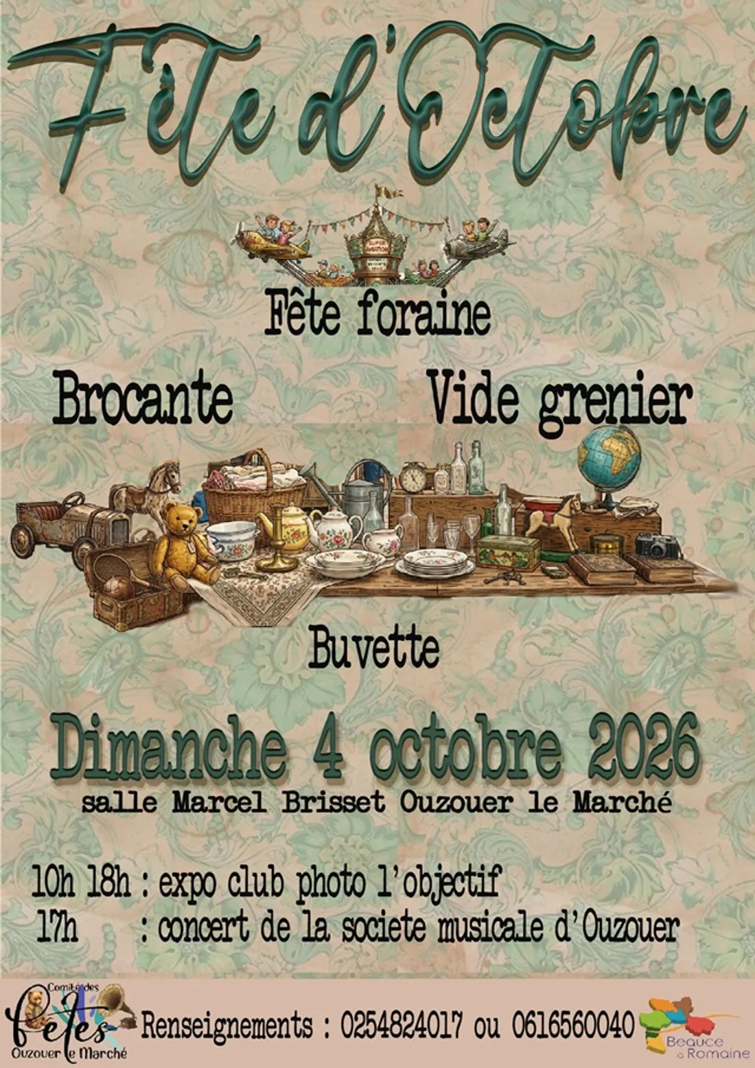 OUZOUER-LE-MARCHÉ (41) - Fête d'Octobre 