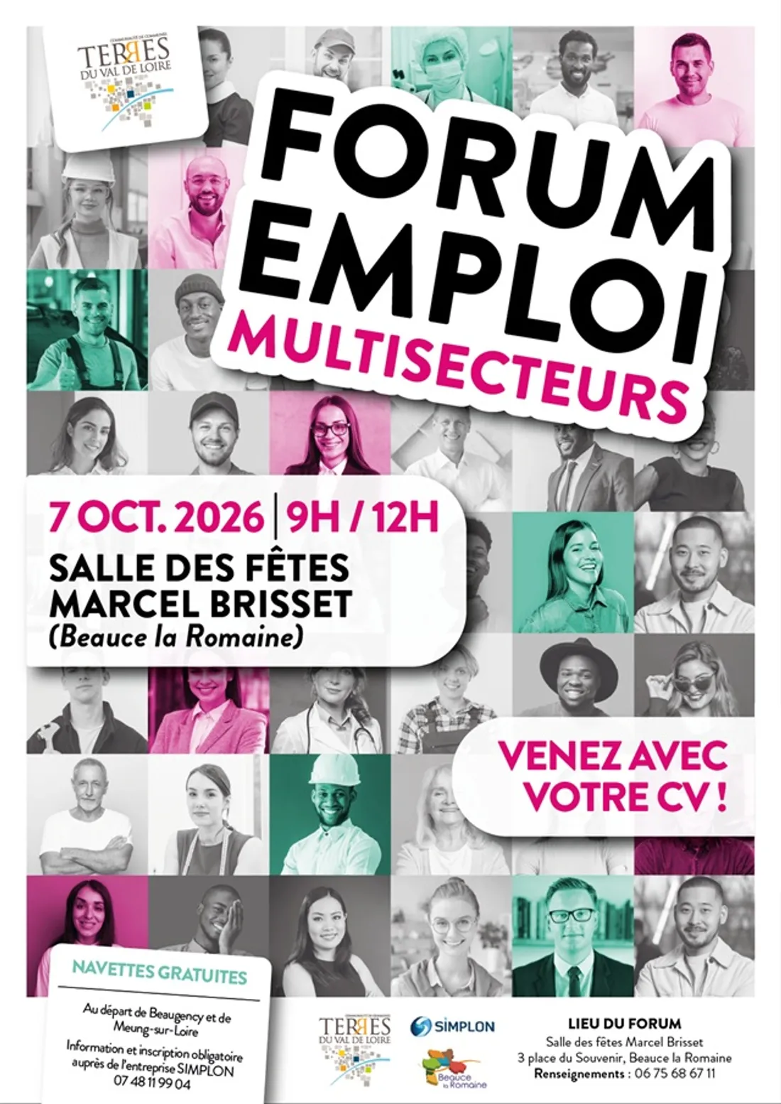 OUZOUER-LE-MARCHÉ (41) - Forum emploi