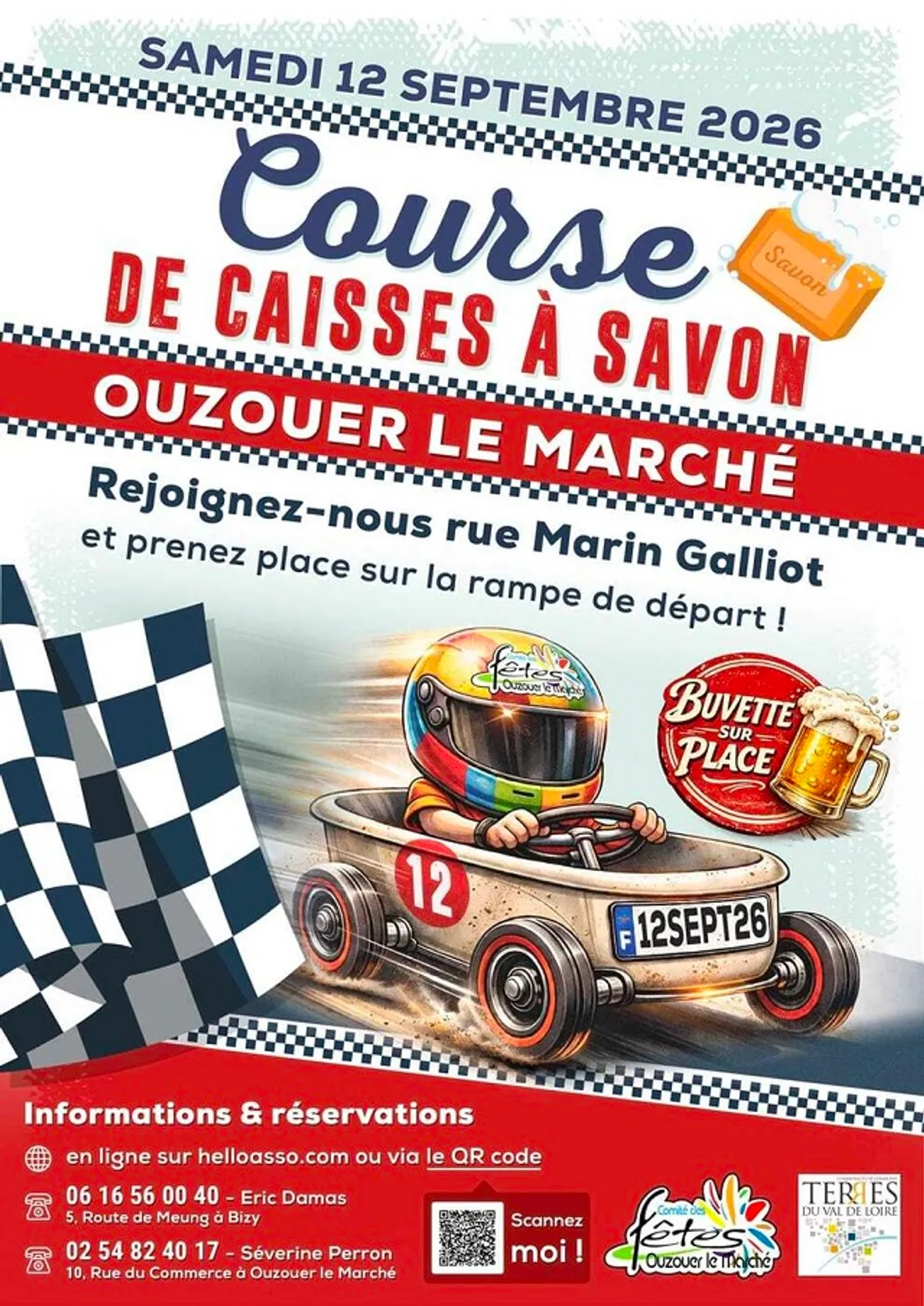 OUZOUER-LE-MARCHÉ (41) - Course de caisses à savon