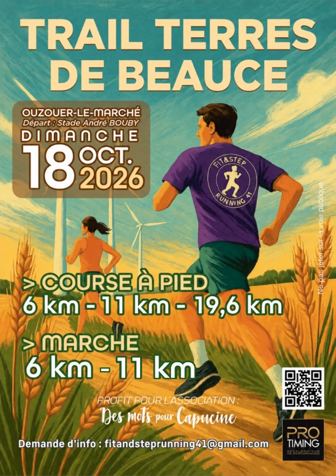 OUZOUER-LE-MARCHÉ (41) - Trail Terre de Beauce
