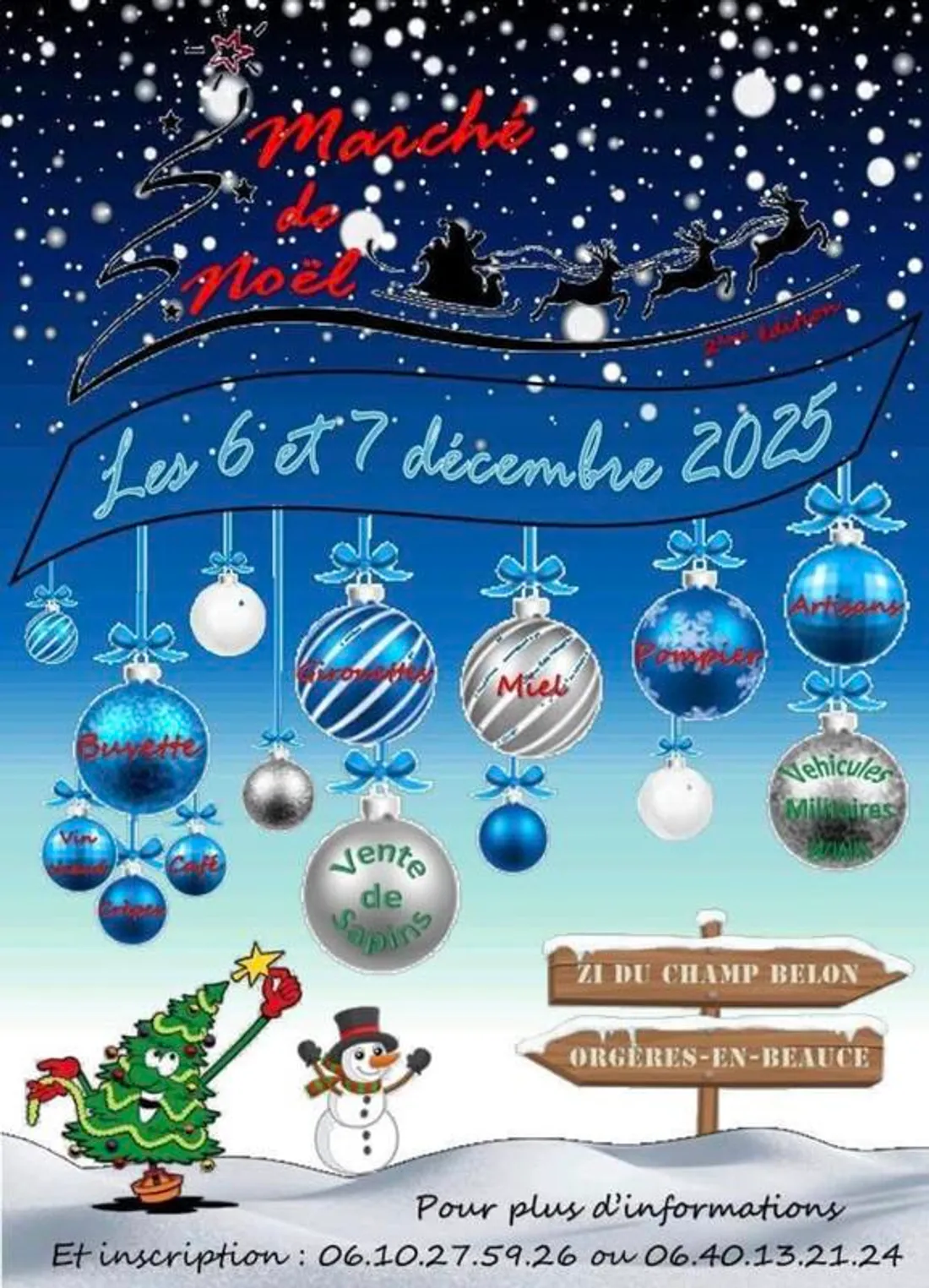 ORGÈRES-EN-BEAUCE - Marché de Noël