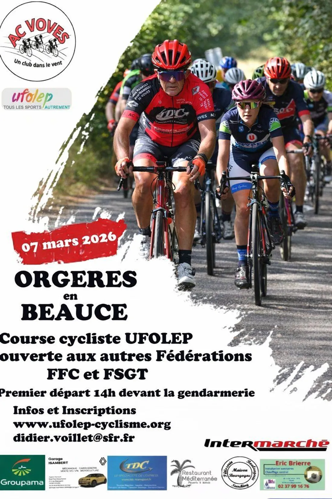 ORGÈRES-EN-BEAUCE - Course cycliste : 14e prix d'Orgères