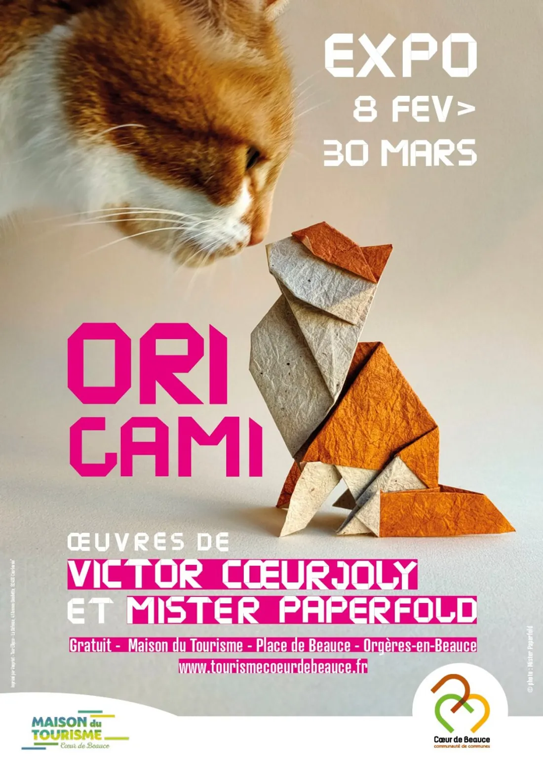 ORGÈRES-EN-BEAUCE - Exposition : Origami