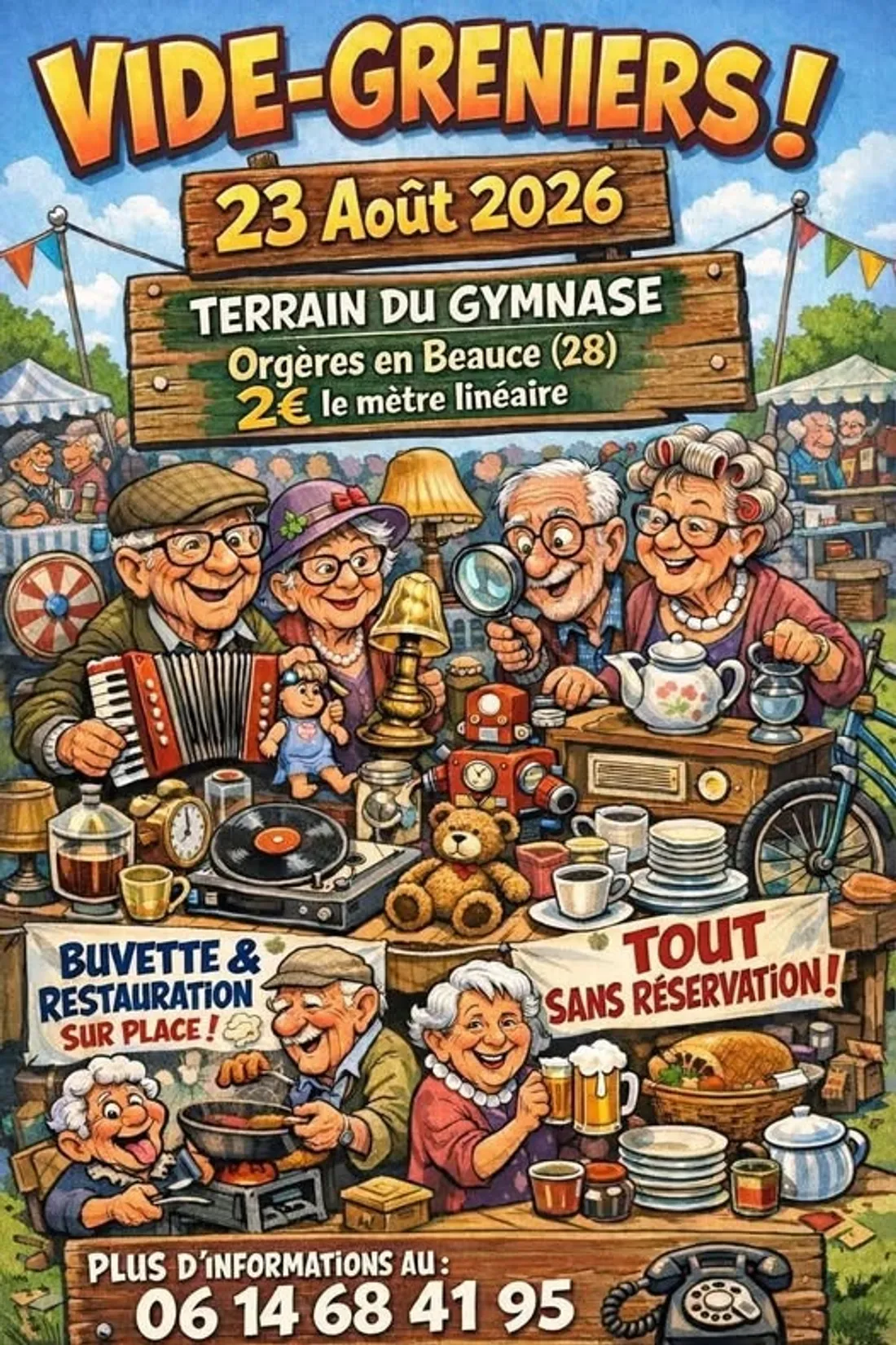 ORGÈRES-EN-BEAUCE - Vide-greniers