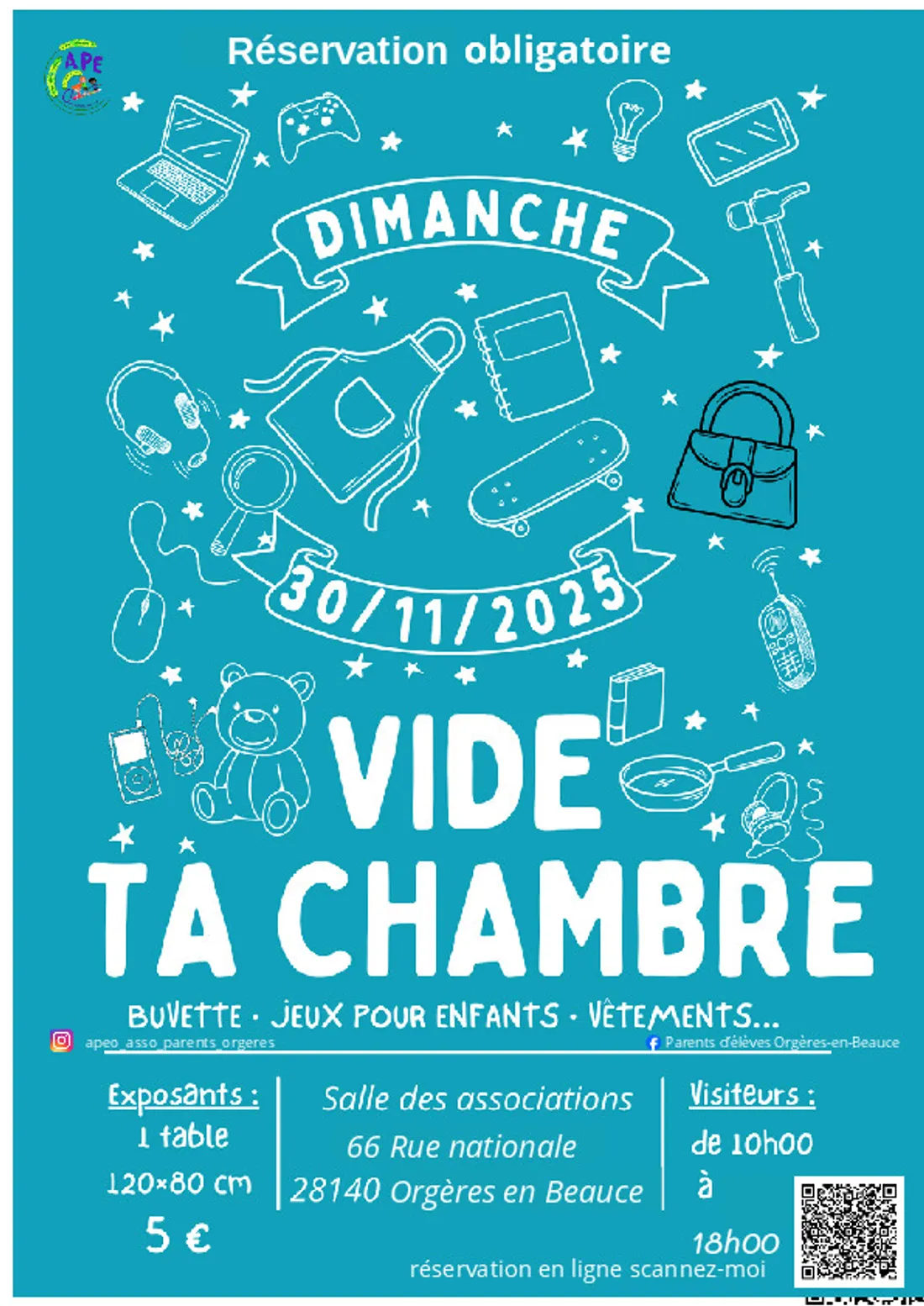 ORGÈRES-EN-BEAUCE - Vide ta chambre