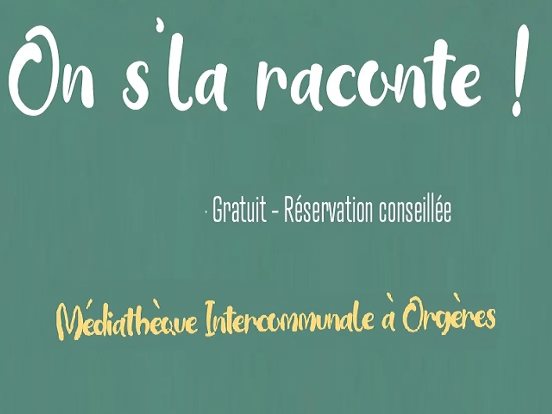 ORGÈRES-EN-BEAUCE - Jeune public : On s’la raconte