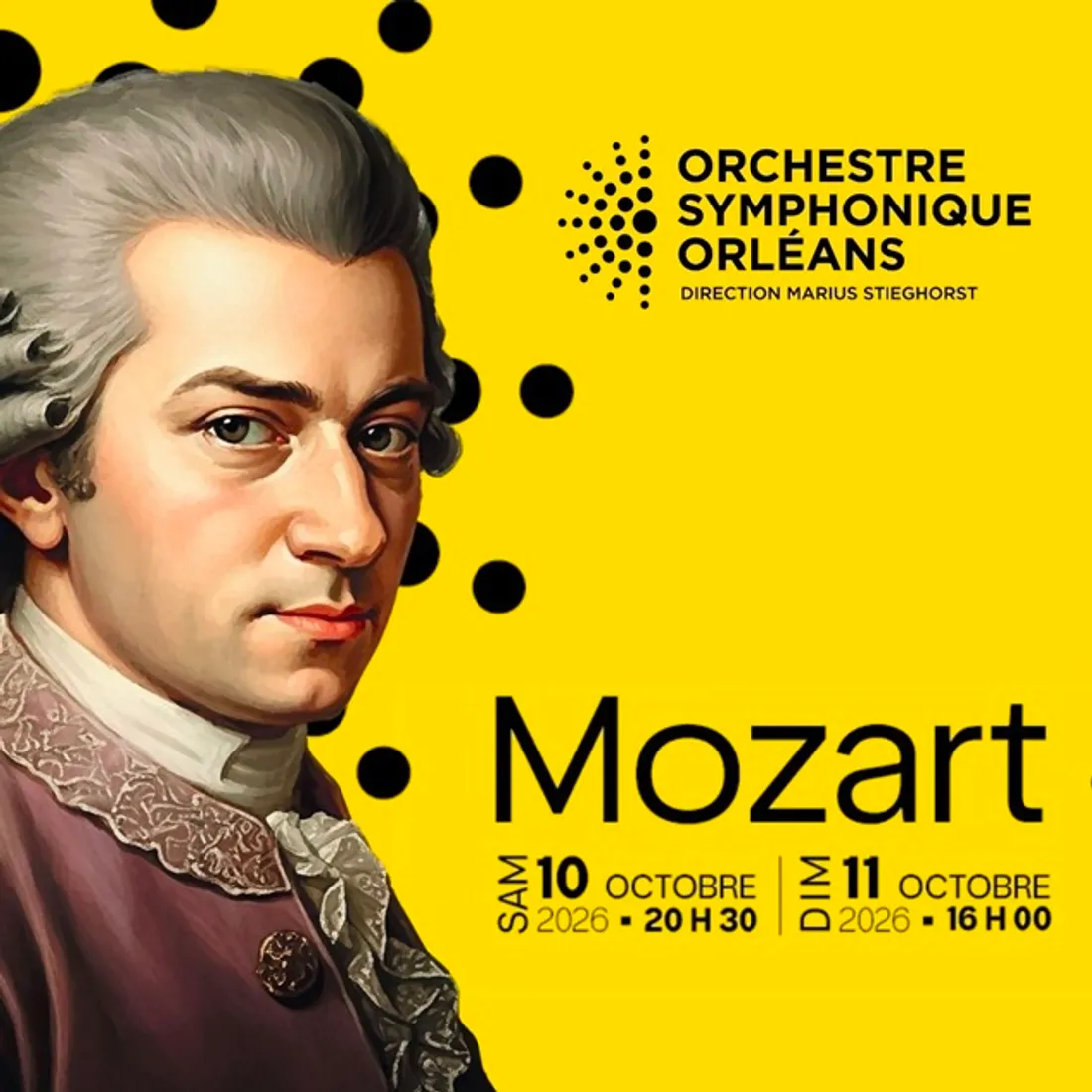ORLÉANS (45) - Concert de l'Orchestre Symphonique d'Orléans : Mozart
