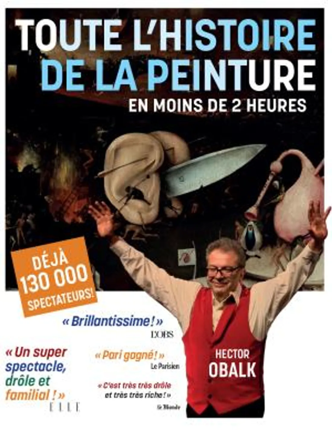 ORLÉANS (45) - Spectacle : Toute l'histoire de la peinture