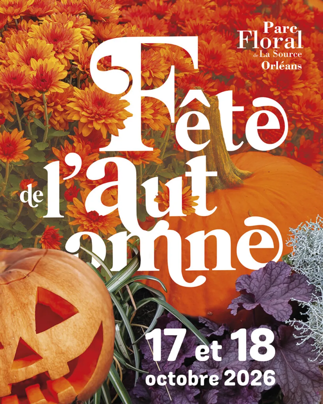 ORLÉANS (45) - Fête de l'automne au Parc Floral de la Source