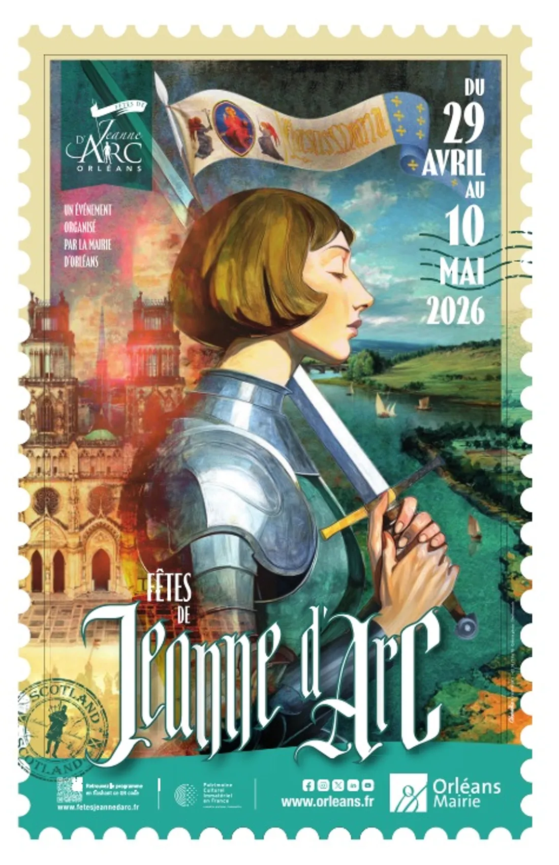 ORLÉANS (45) - 597es Fêtes de Jeanne d'Arc