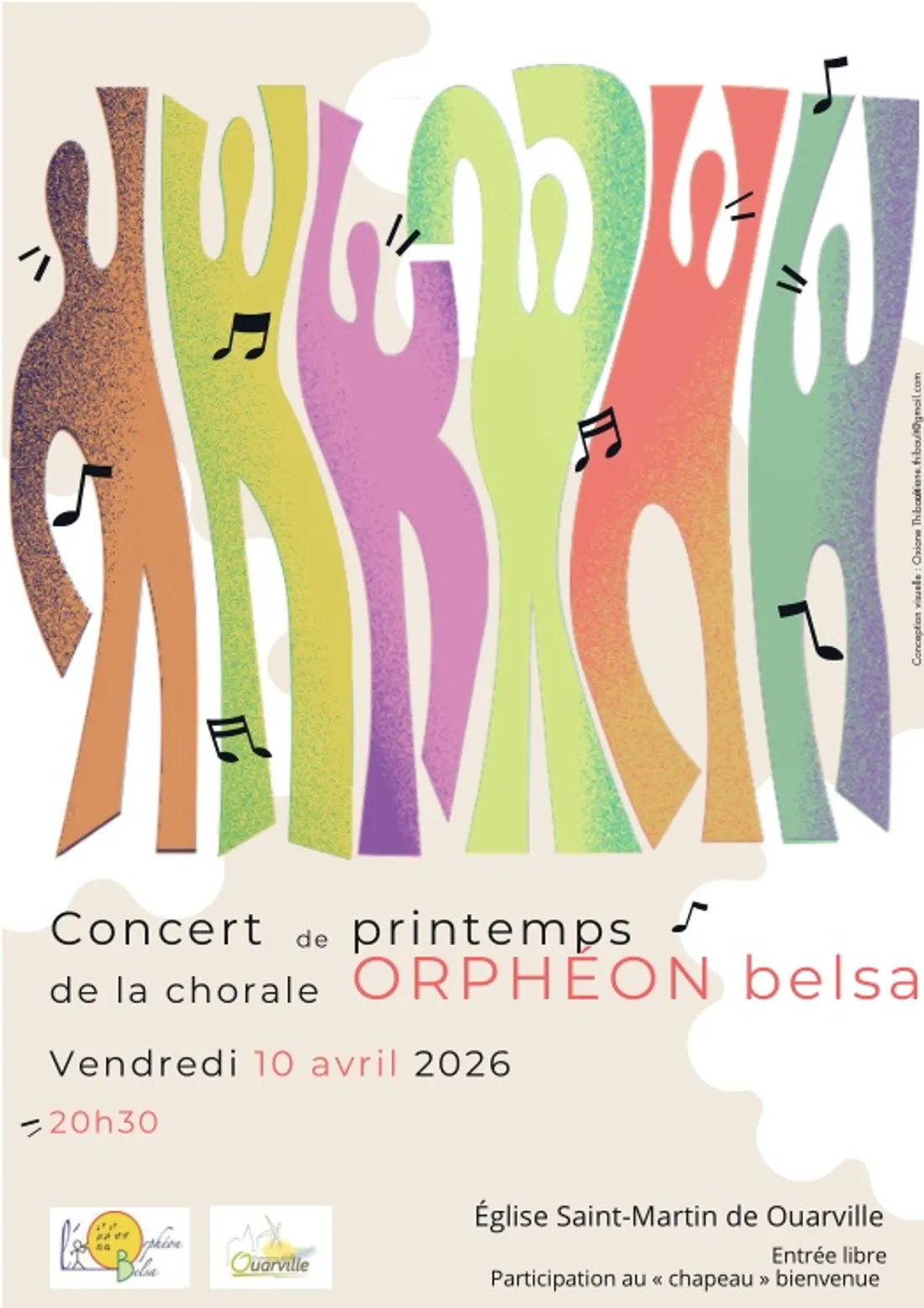 OUARVILLE - Concert de la Chorale Orphéon belsa