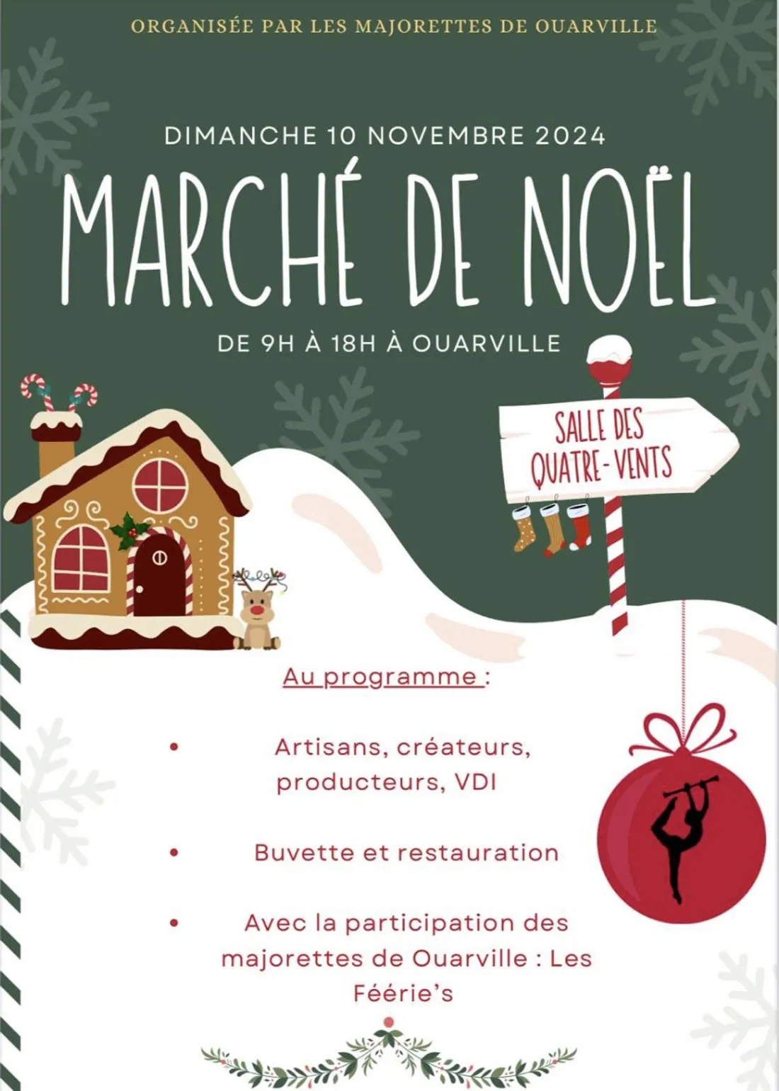 OUARVILLE - Marché de Noël