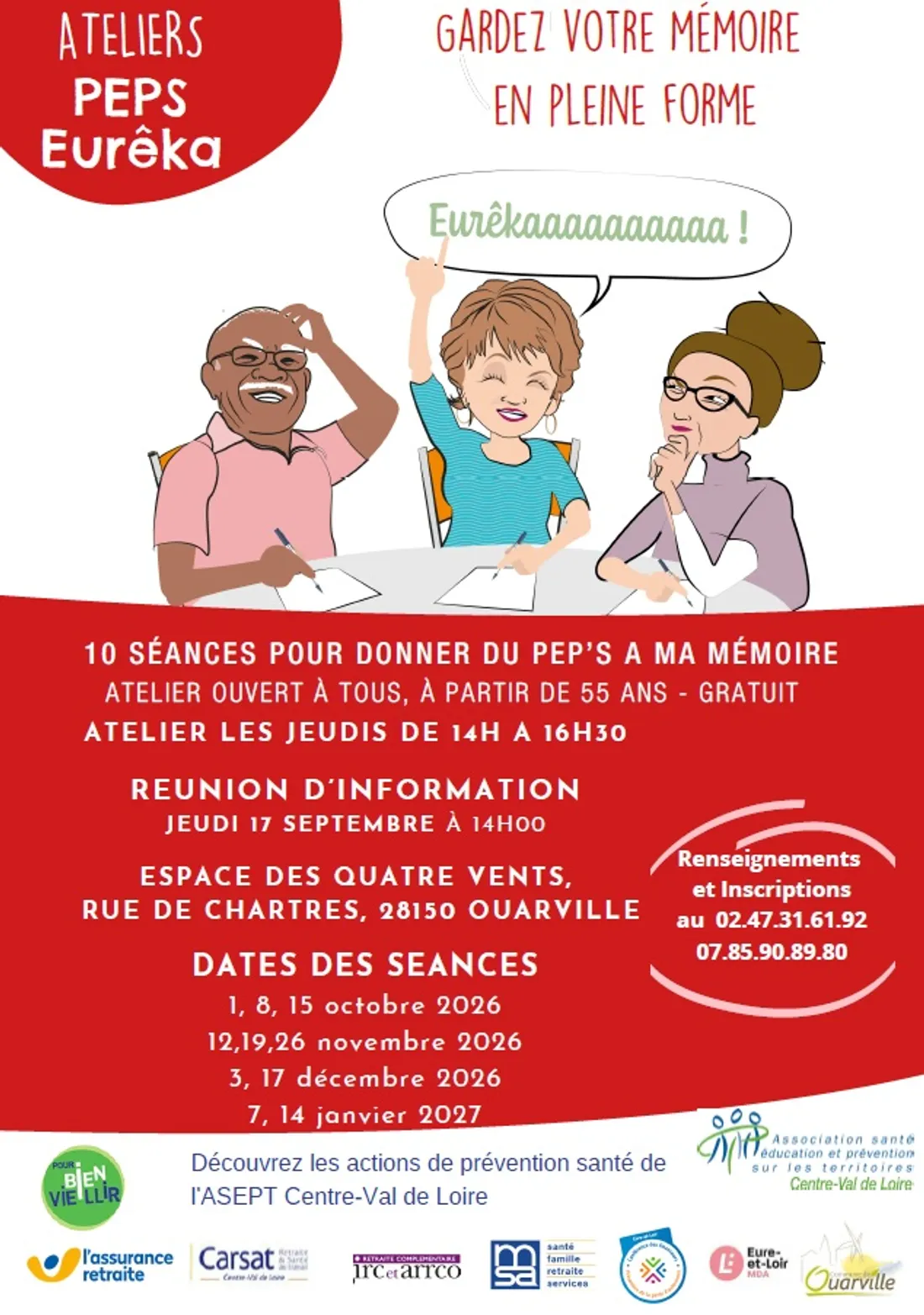OUARVILLE - Programme d’Éducation Pour la Santé PEPS Eureka