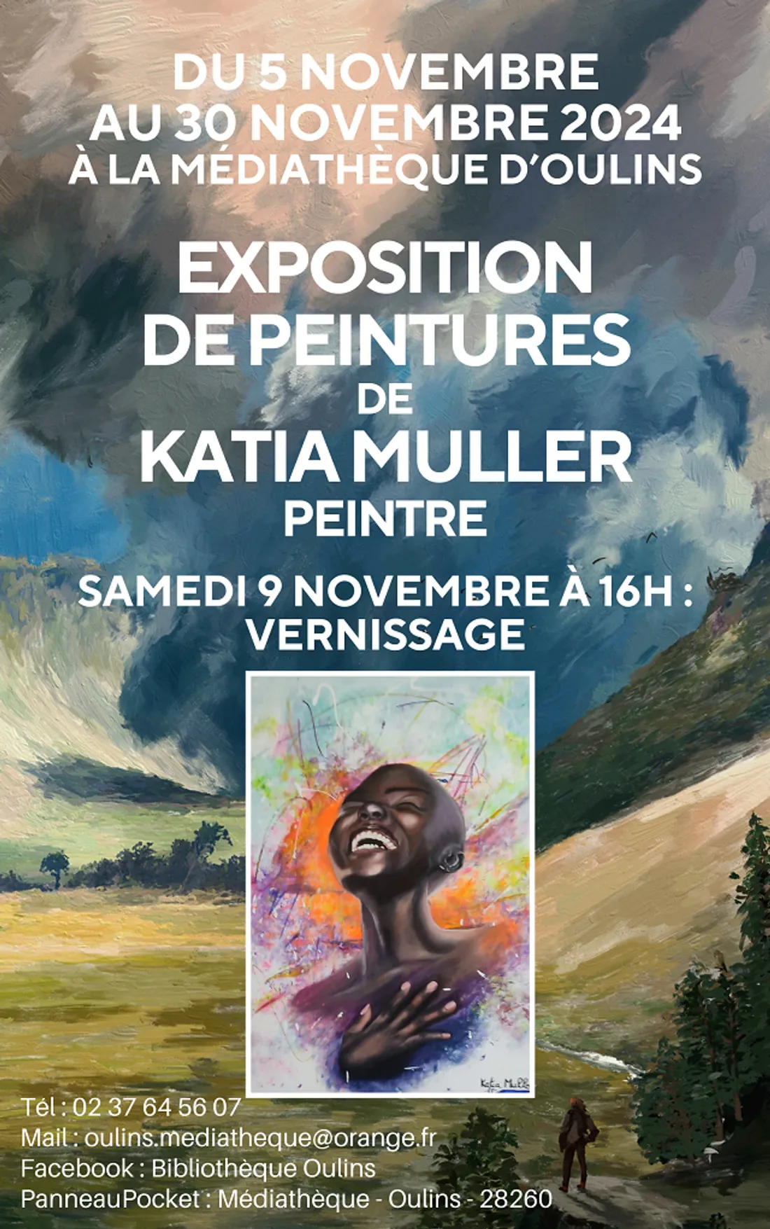 OULINS - Exposition : Katia Muller, peintre