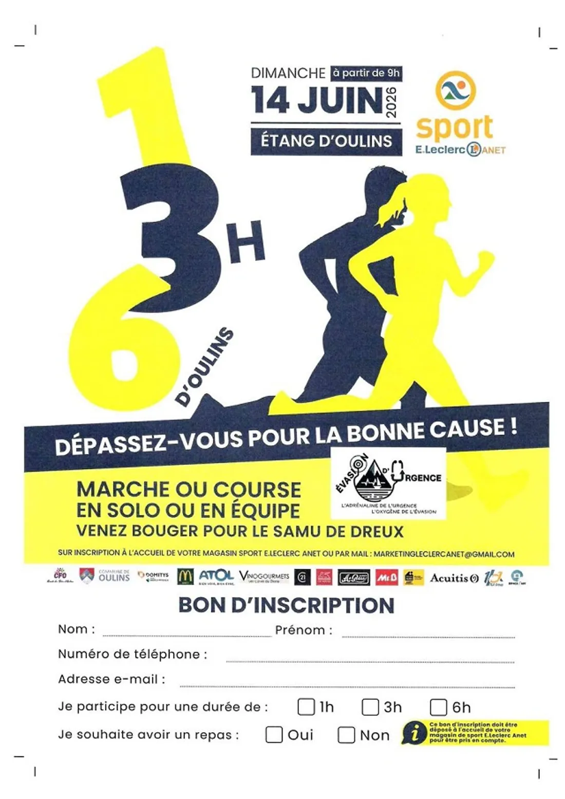 OULINS - Running 1 3 6H