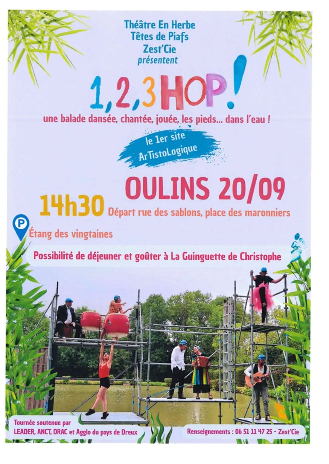 OULINS - Spectacle : 1,2,3 Hop !