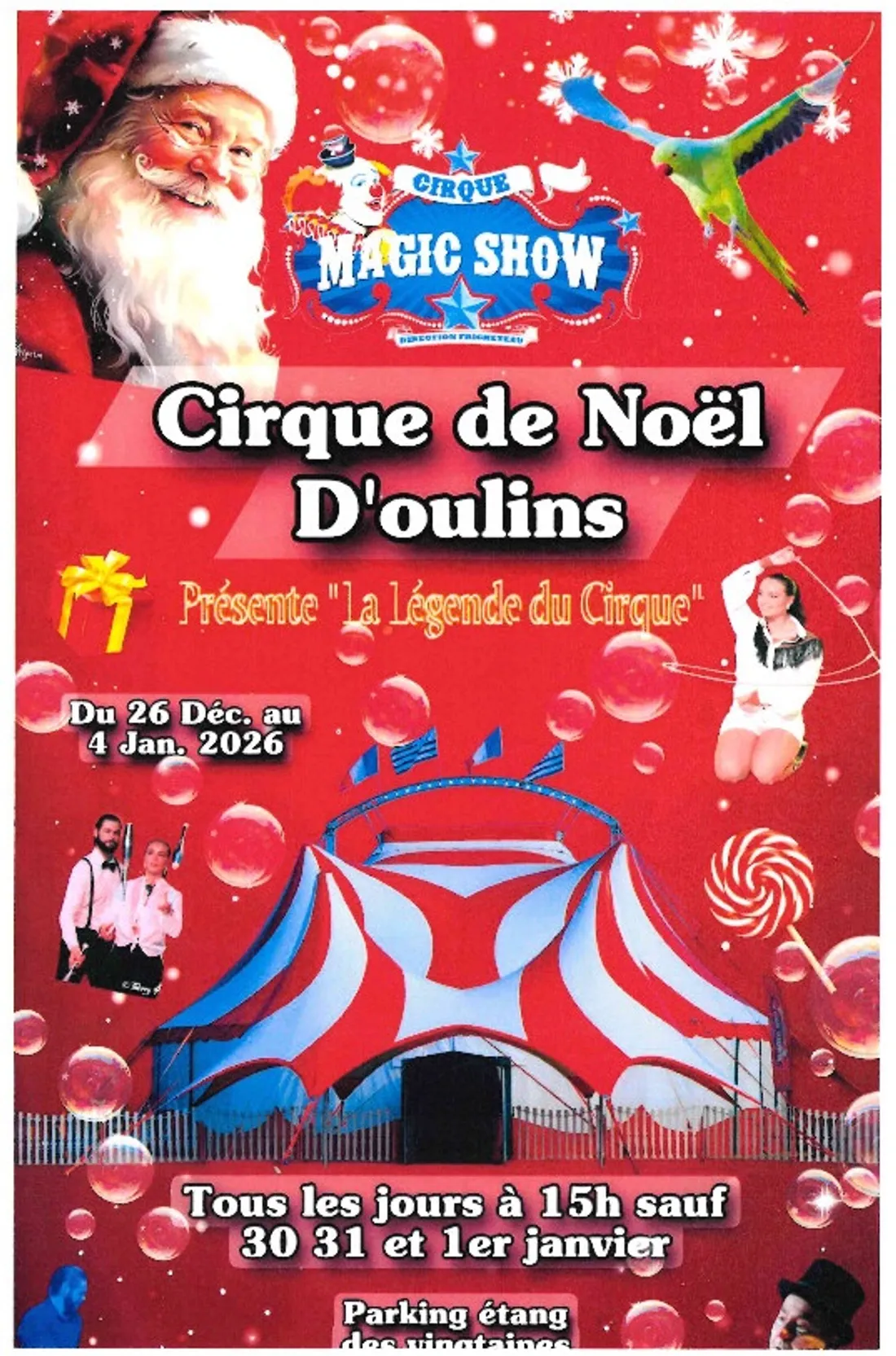 OULINS - Cirque de Noël d'Oulins