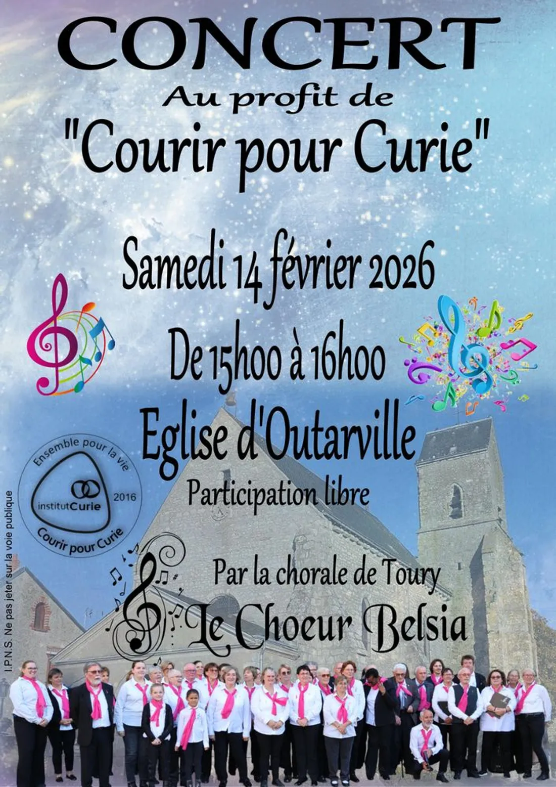 OUTARVILLE (45) - Concert : Chœur Belsia