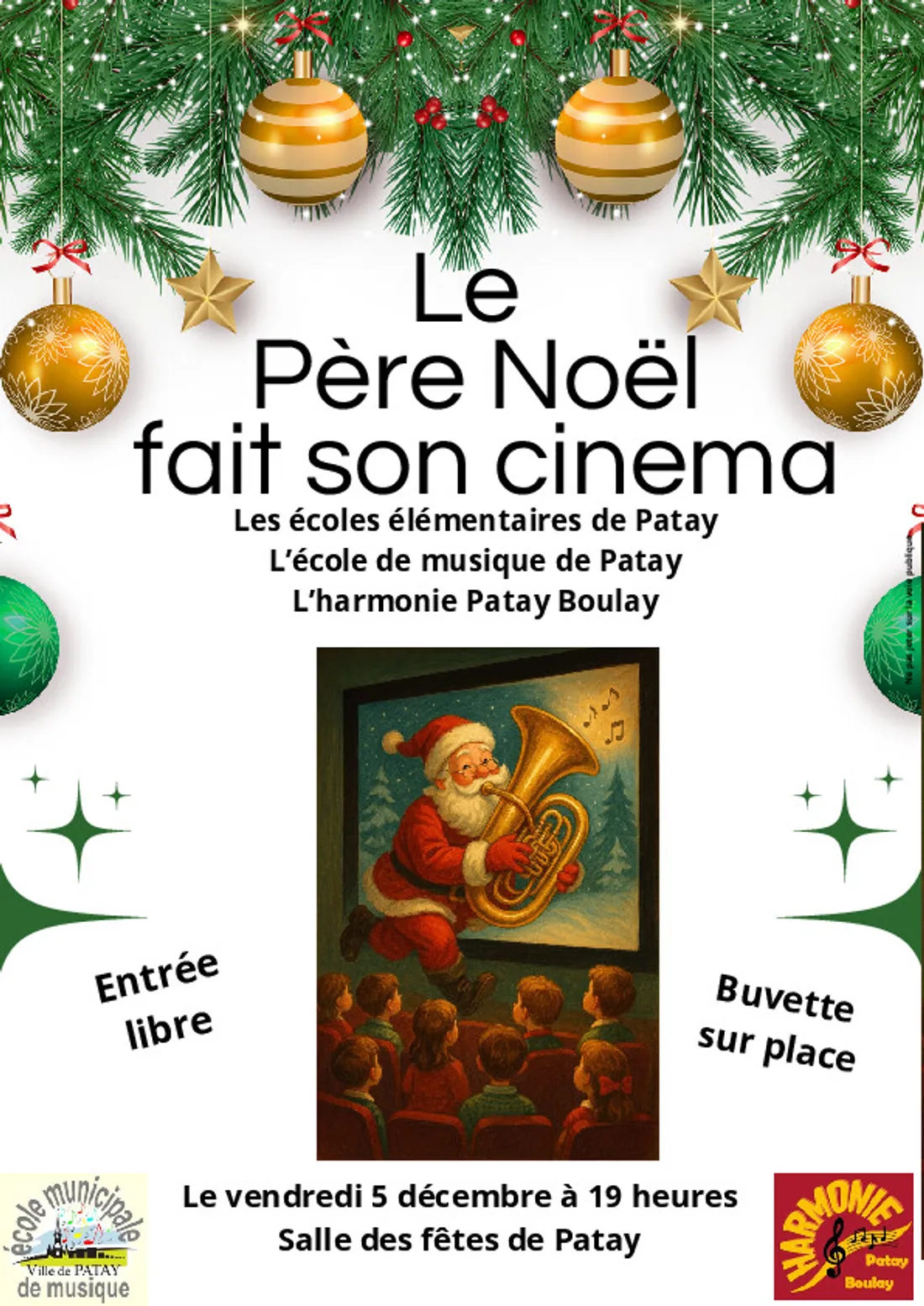 PATAY (45) - Le Père Noël fait son cinéma