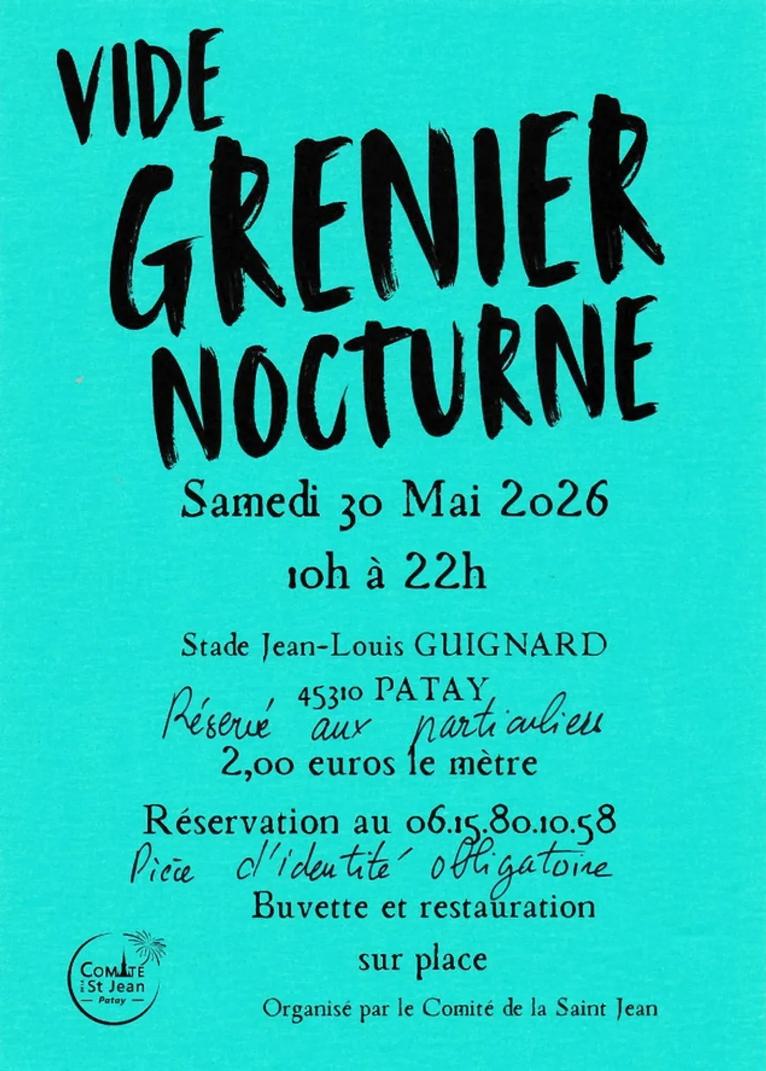 PATAY (45) - Vide-greniers nocturne