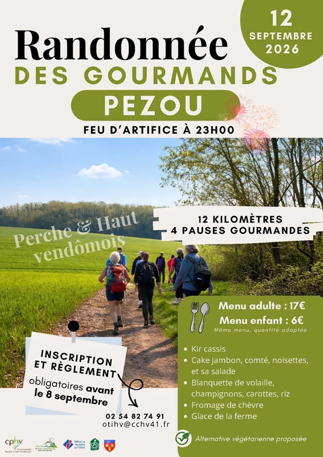 PEZOU (41) - Randonnée gourmande du Perche et Haut Vendômois