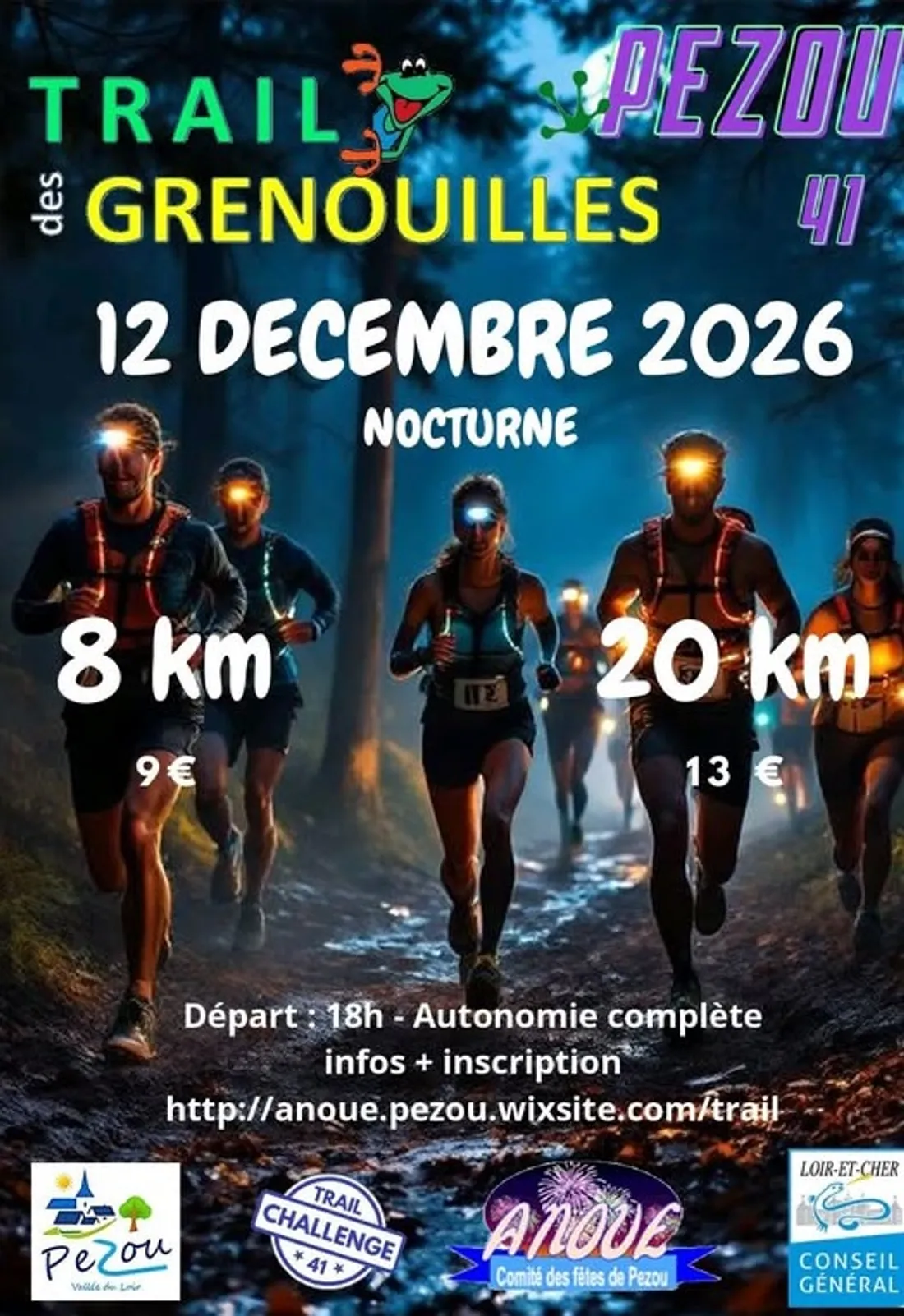 PEZOU (41) - Trail des Grenouilles