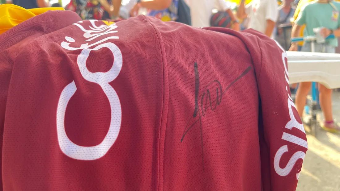 Hugo Page, maillot Cofidis, Tour de France 