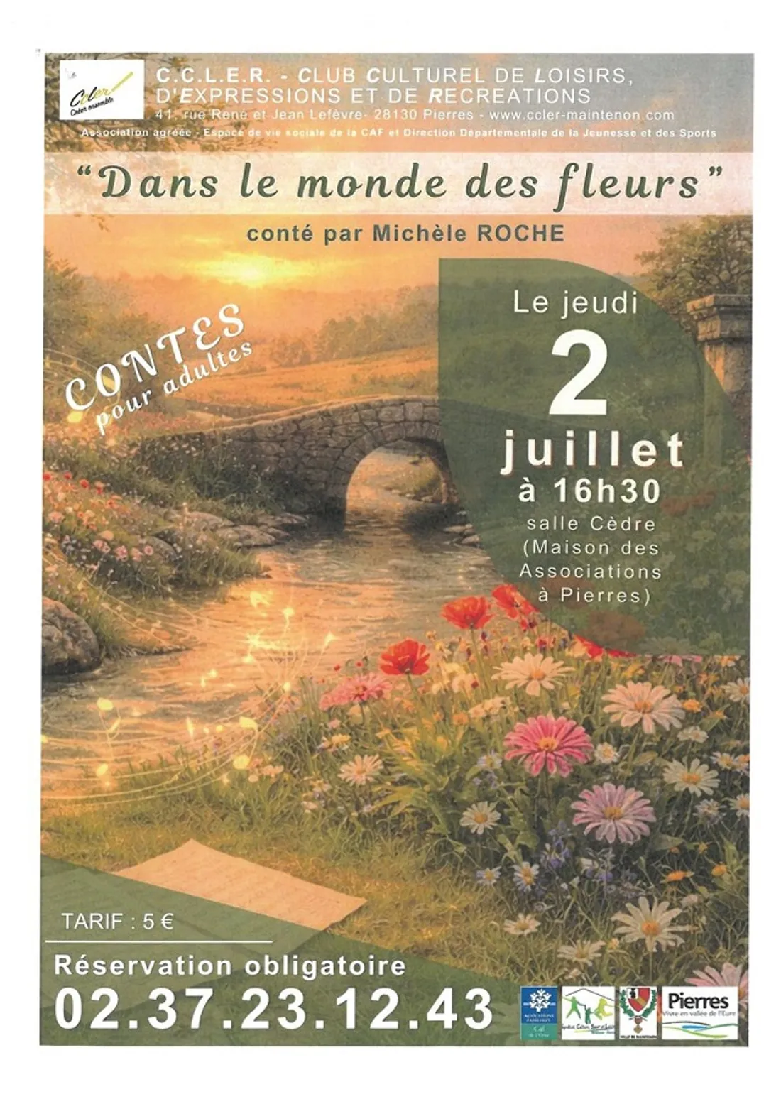 PIERRES - Conte : Dans le monde des fleurs