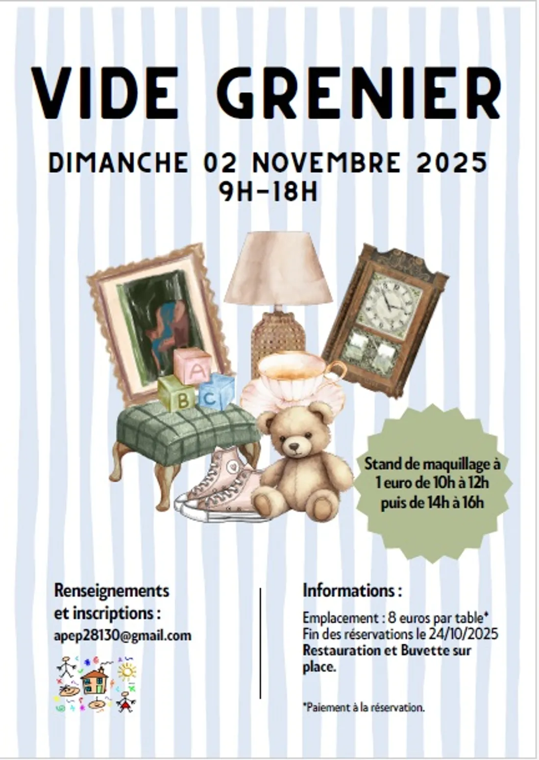 PIERRES - Vide-greniers de l'APEP