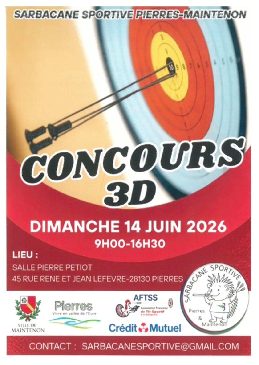 PIERRES - Concours de tir 3D Sarbacane