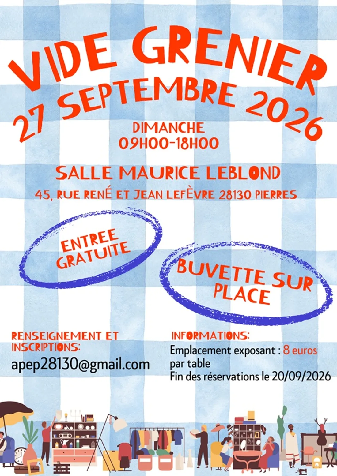 PIERRES - Vide-greniers