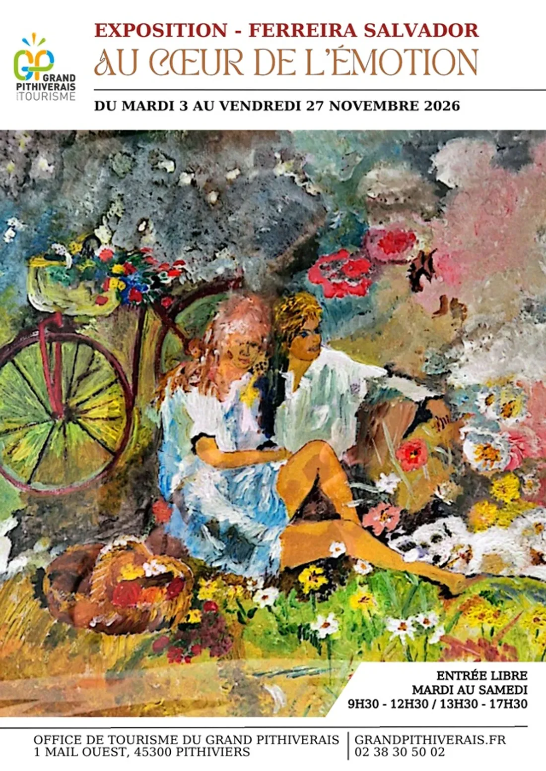PITHIVIERS (45) - Exposition : Ferreira Salvador « Au cœur de l'émotion »