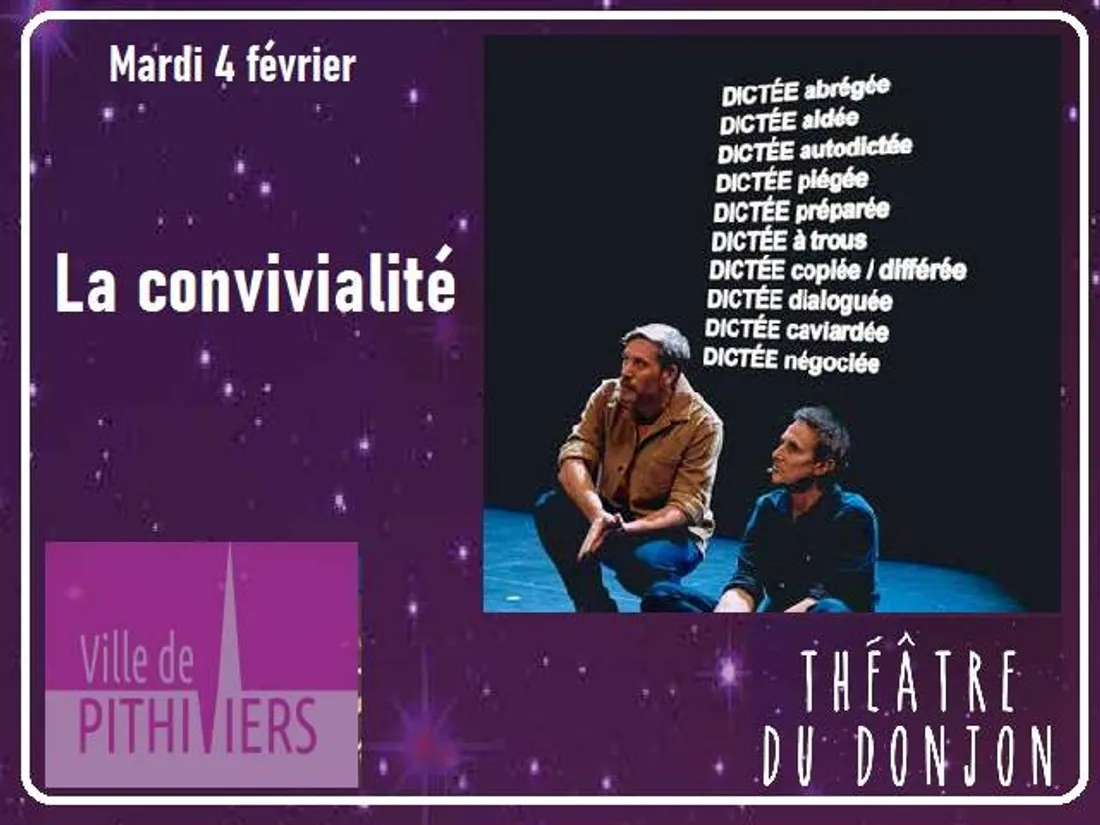 PITHIVIERS (45) - Saison culturelle : La convivialité