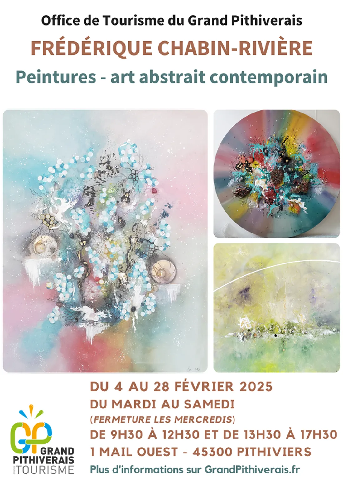 PITHIVIERS (45) - Exposition : Frédérique Chabin-Rivière