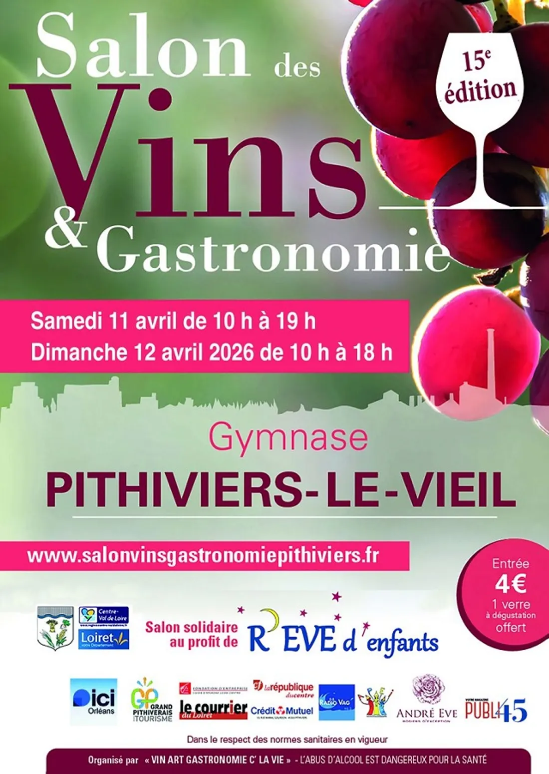 PITHIVIERS-LE-VIEIL (45) - Salon des vins et de la gastronomie
