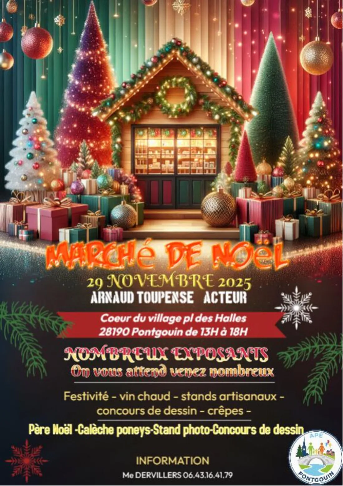 PONTGOUIN - Marché de Noël