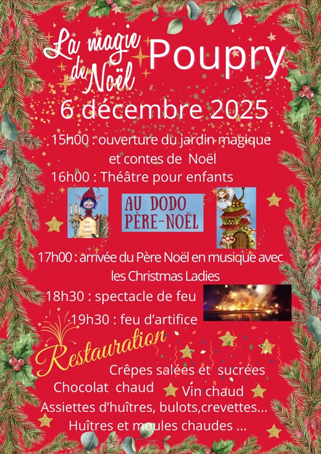 POUPRY - La magie de Noël