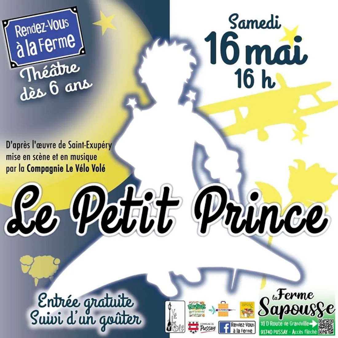 PUSSAY (91) - Spectacle : Le Petit Prince