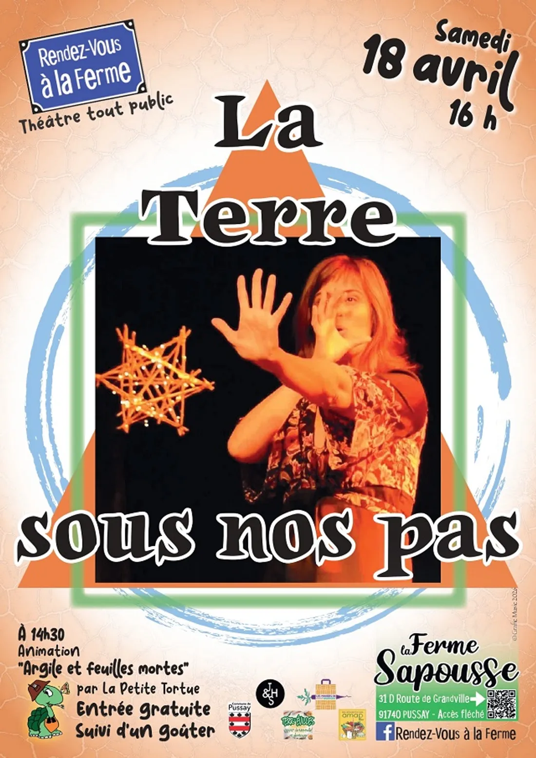 PUSSAY (91) - La Terre sous nos Pas