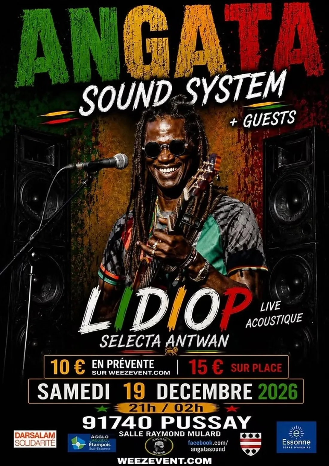 PUSSAY (91) - Soirée Reggae et Sound System