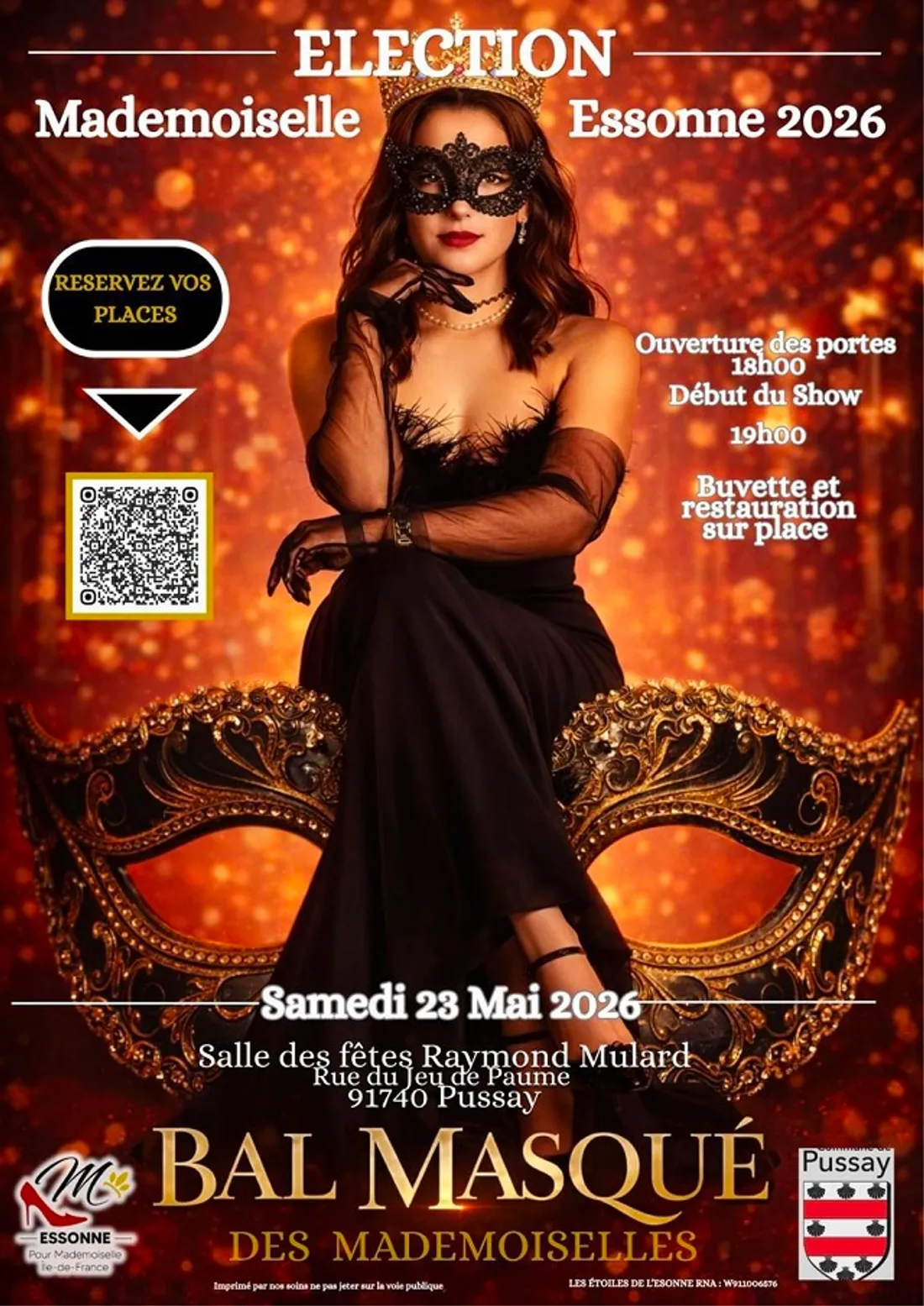 PUSSAY (91) - Élection de Mademoiselle Essonne