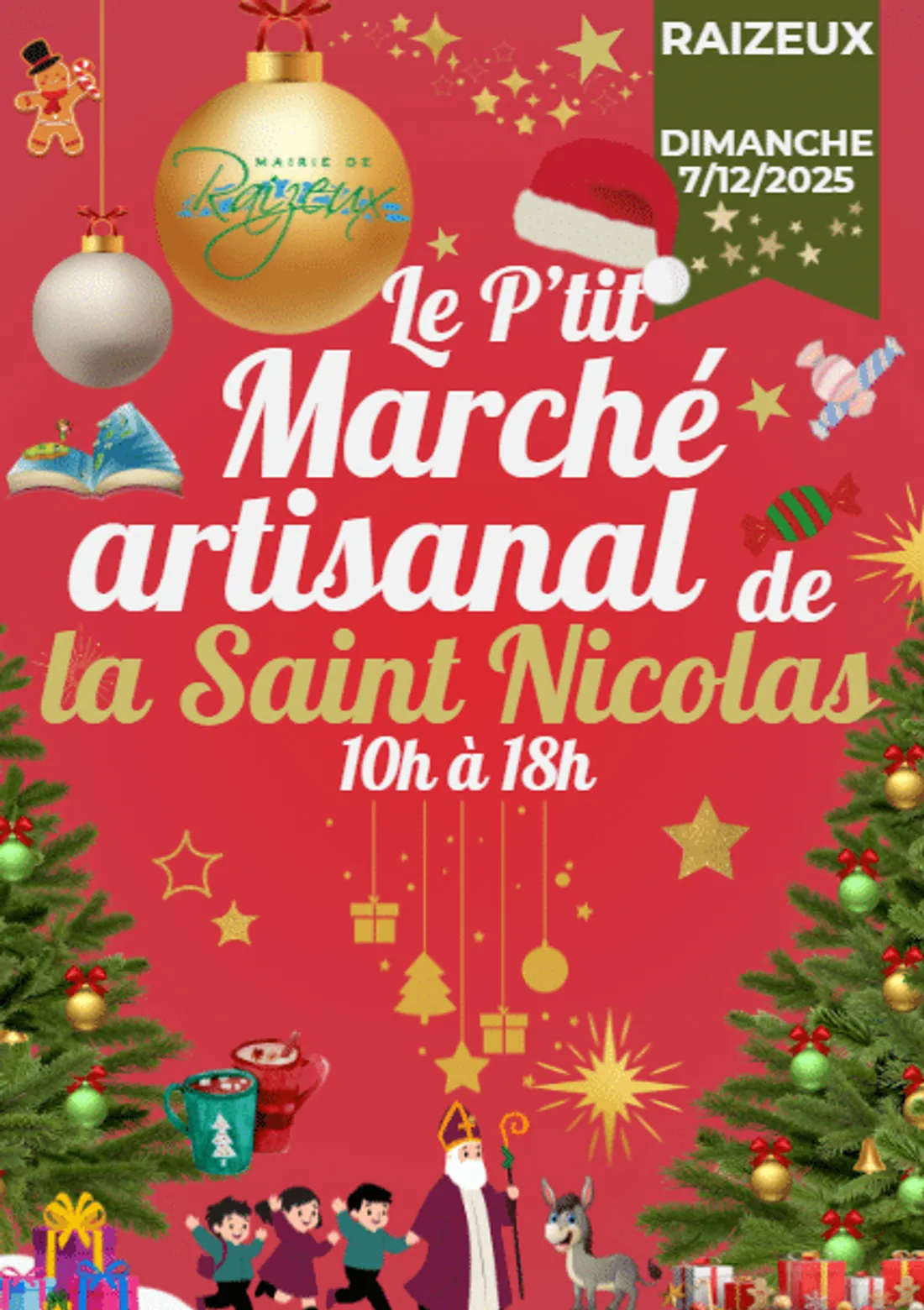 RAIZEUX (78) - Le P'tit Marché de la Saint Nicolas