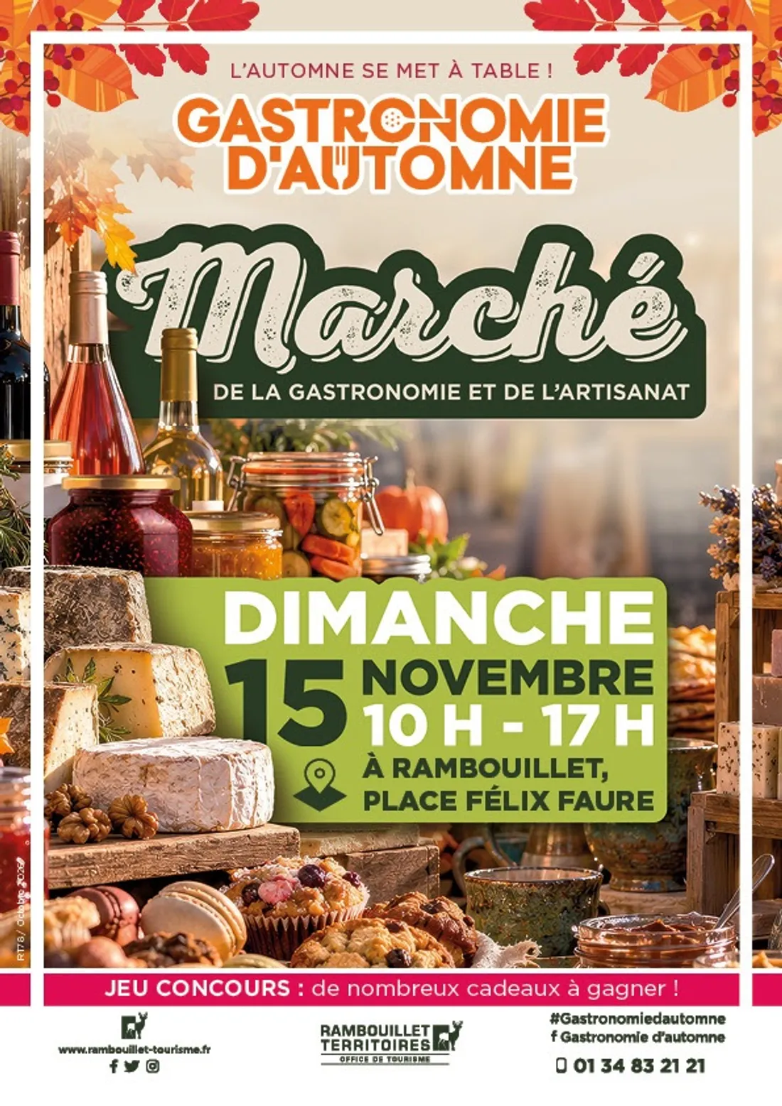 RAMBOUILLET (78) - Marché de la gastronomie et de l'artisanat