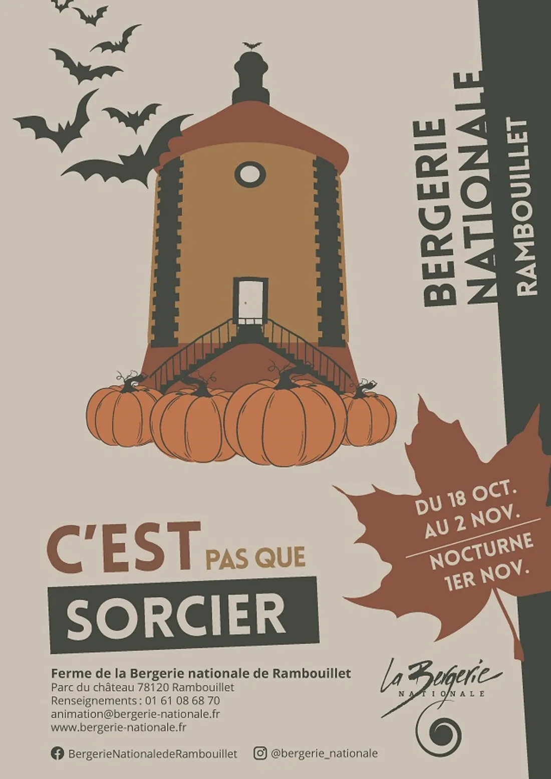 RAMBOUILLET (78) - Bergerie Nationale : C'est pas que sorcier