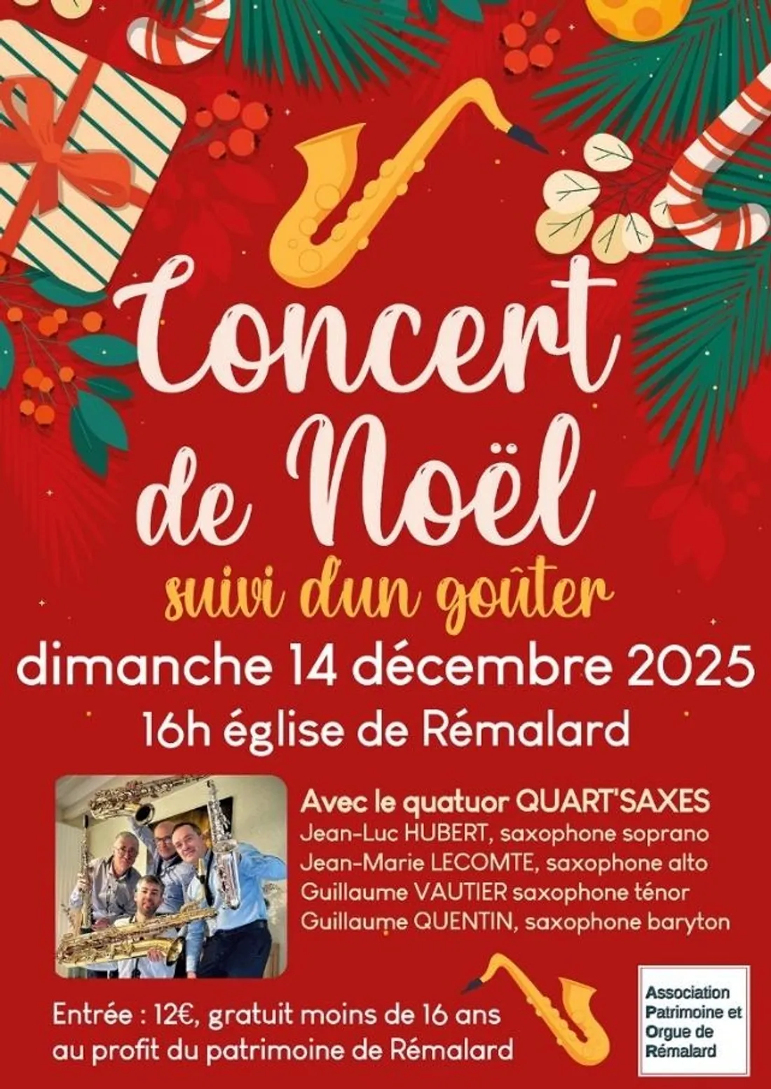 RÉMALARD (61) - Concert de Noël