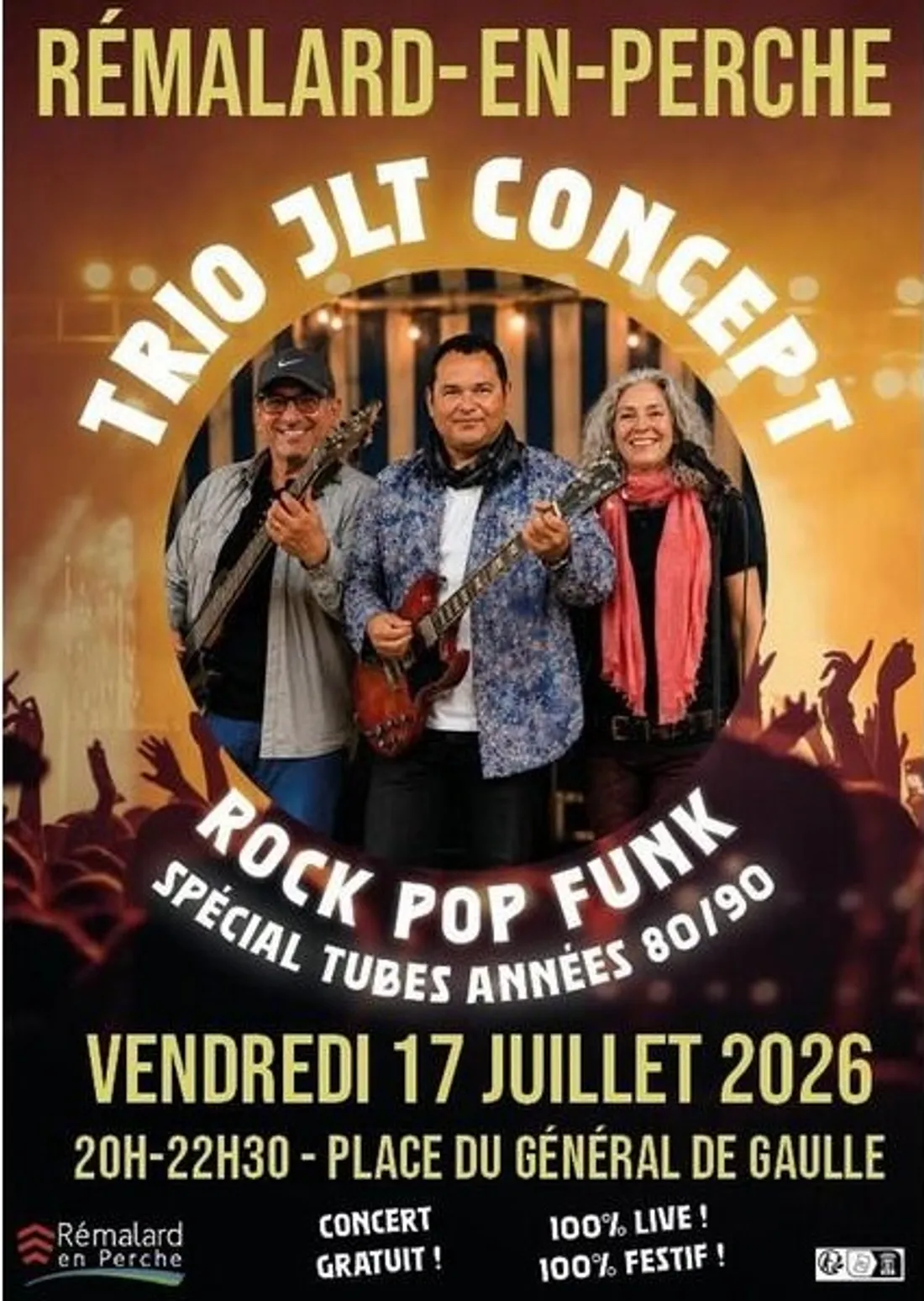 RÉMALARD (61) - Concert du Trio JLT